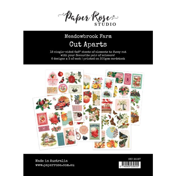Paper Rose Cut Aparts Paper Pack