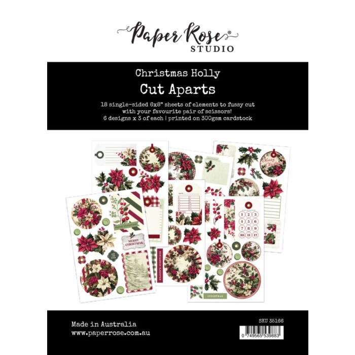 Paper Rose Cut Aparts Paper Pack