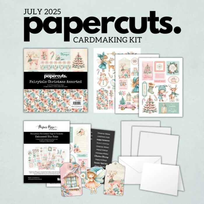 Paper Rose Papercuts Cardmaking Kit