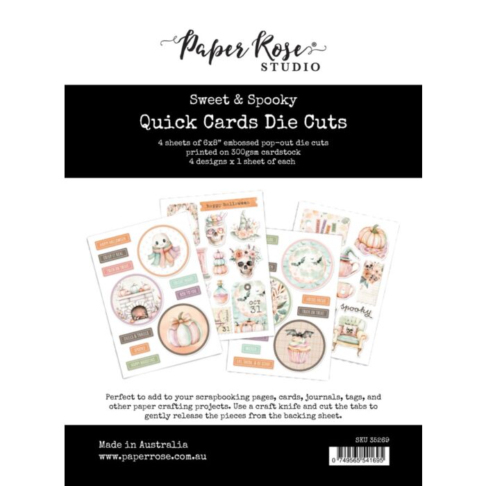 Paper Rose Quick Cards Die Cuts