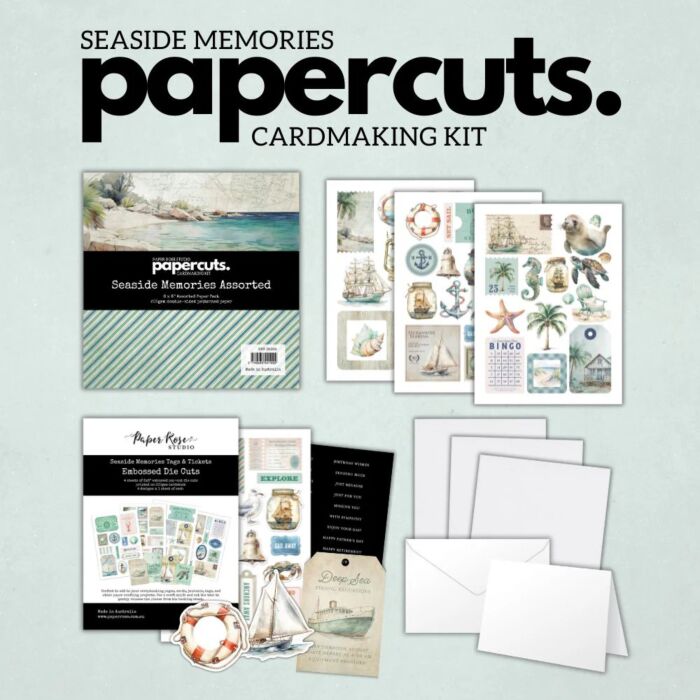 Paper Rose Papercuts Cardmaking Kit