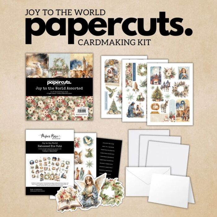 Paper Rose Papercuts Cardmaking Kit