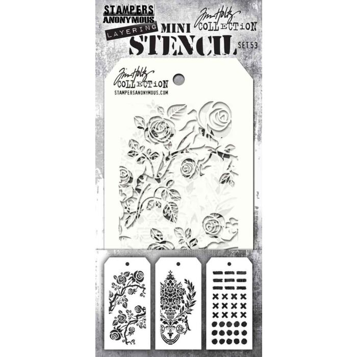 Stampers Anonymous Mini Layering Stencil Set
