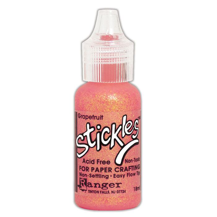 Ranger Ink - Stickles Glitter Glue - Grapefruit