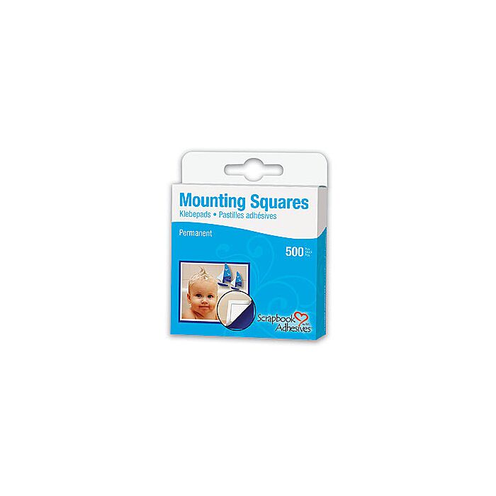 Scrapbook Adhesives by 3L Mounting Squares Regular 500