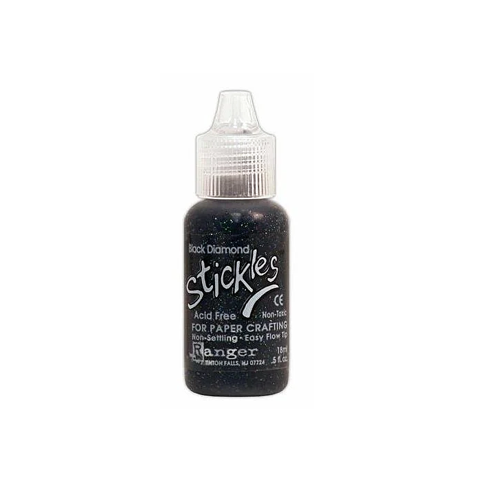 Ranger Ink - Stickles Glitter Glue - Black Diamond