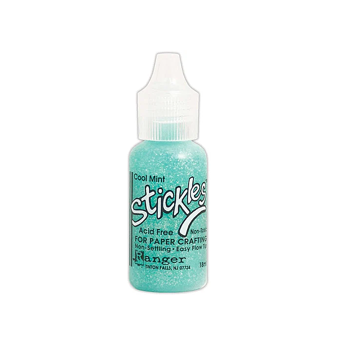 Ranger Ink - Stickles Glitter Glue - Cool Mint