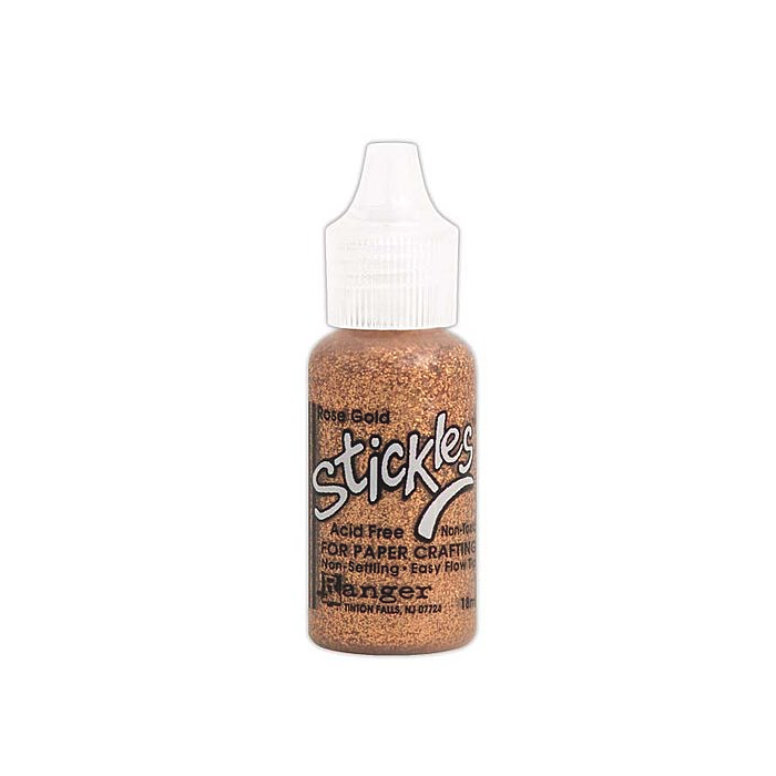 Ranger Ink - Stickles Glitter Glue - Rose Gold