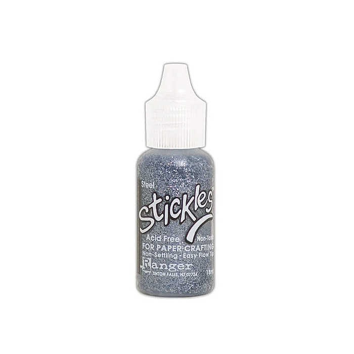 Ranger Ink - Stickles Glitter Glue - Steel
