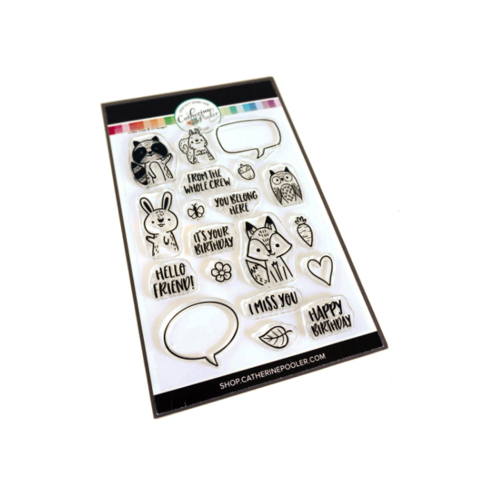 Catherine Pooler - Critter Crew Stamp Set