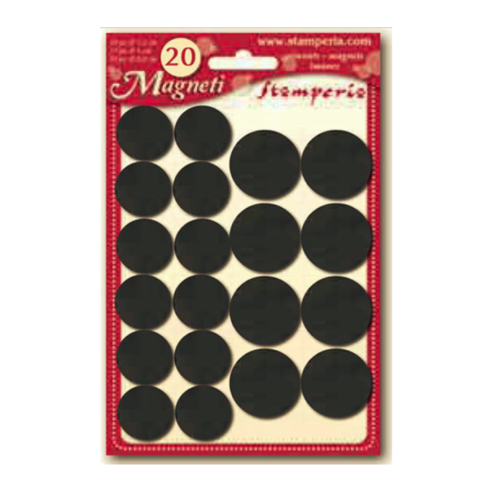 Magnets assorted Ř cm 1