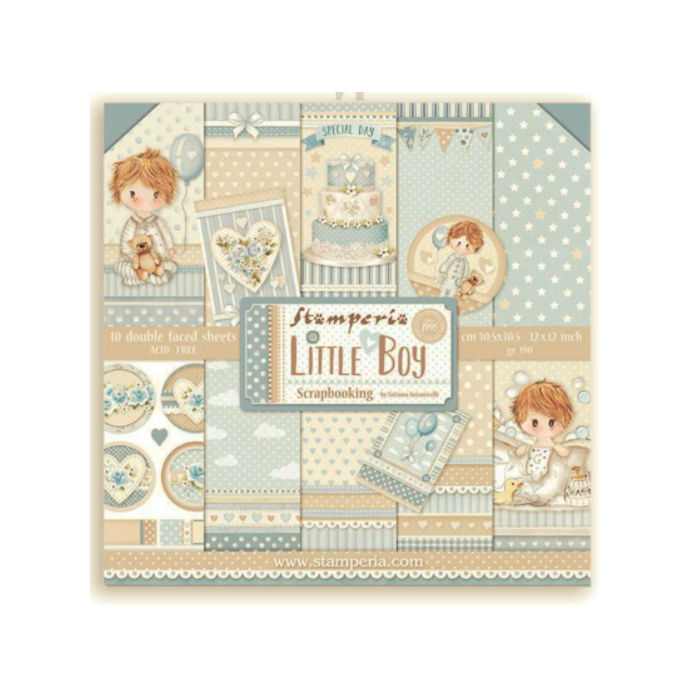 Stamperia - Scrapbooking Pad 10 sheets cm 30
