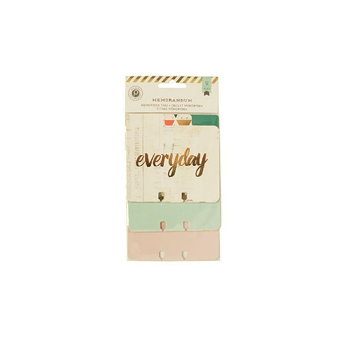 Heidi Swapp - MEMORYDEX - Tabs - Gold Foil