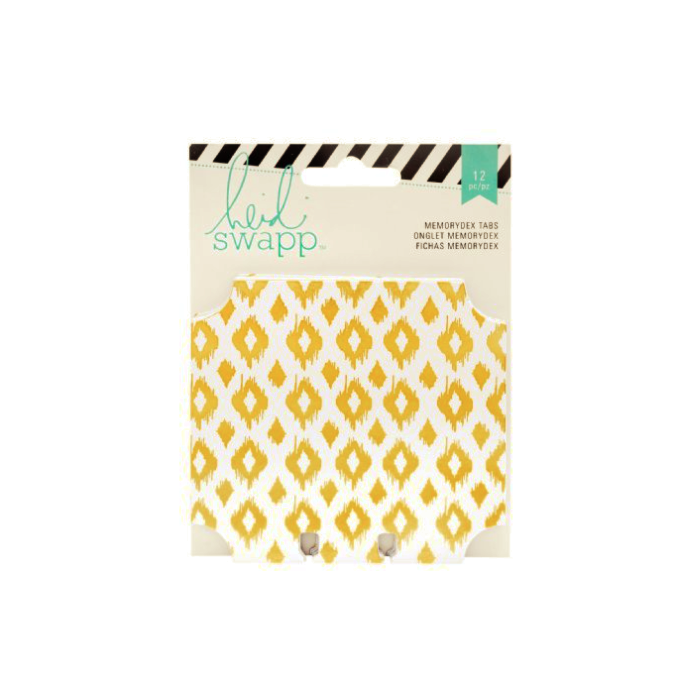 Heidi Swapp - MEMORYDEX - Tabs - Gold Foil