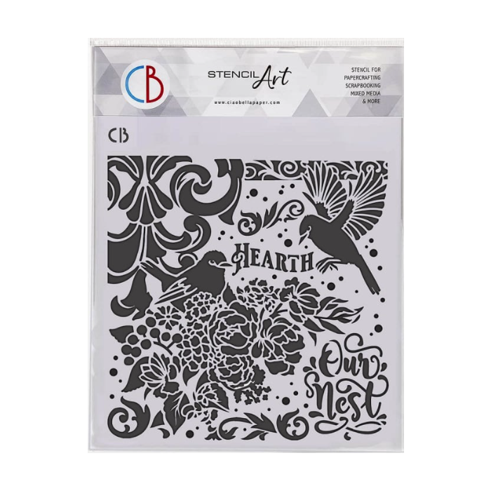 Ciao Bella Texture Stencil