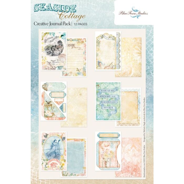 Blue Fern Studios - Creative Journal Pack - Seaside Cottage