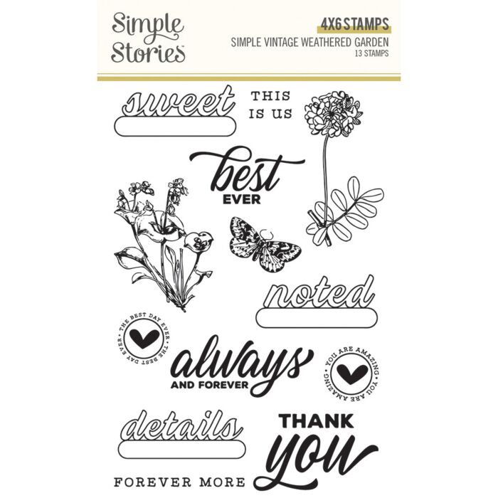 Simple Stories Clear Stamp