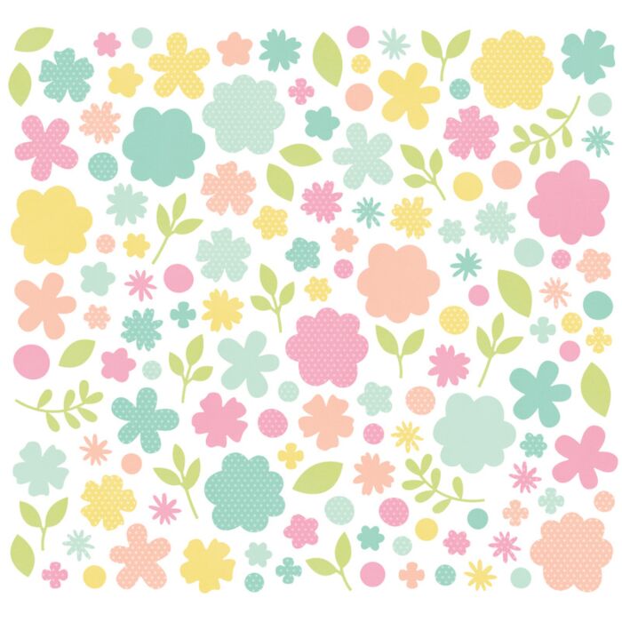 Simple Stories Color Vibe Flower Bits