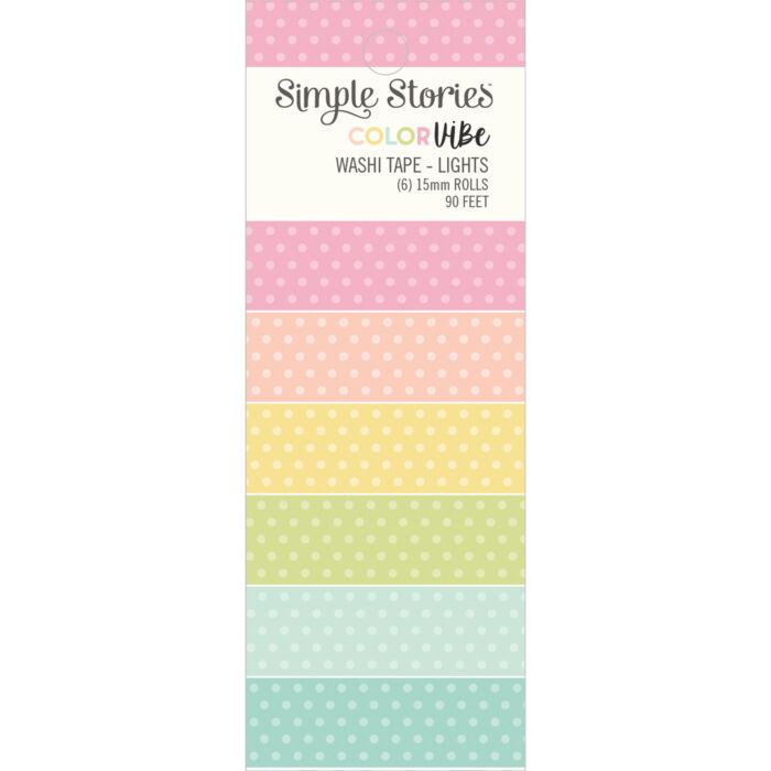 Simple Stories Color Vibe Washi Tape