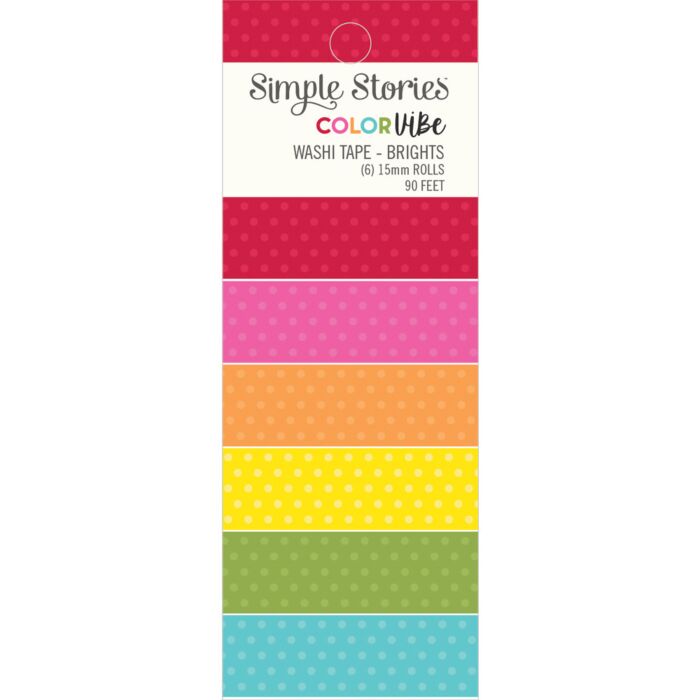 Simple Stories Color Vibe Washi Tape
