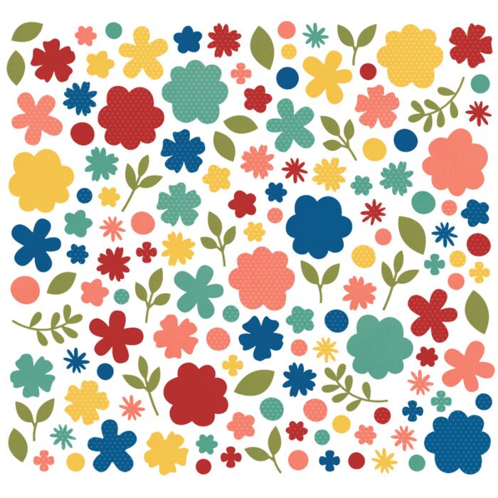 Simple Stories Color Vibe Flower Bits