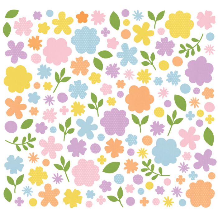 Simple Stories Color Vibe Flower Bits