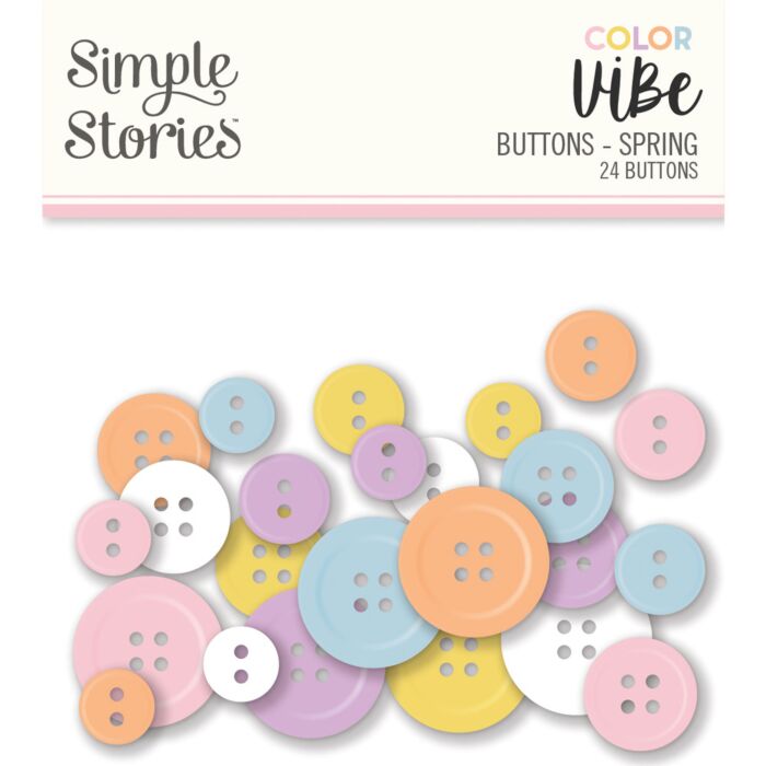 Simple Stories Color Vibe Buttons