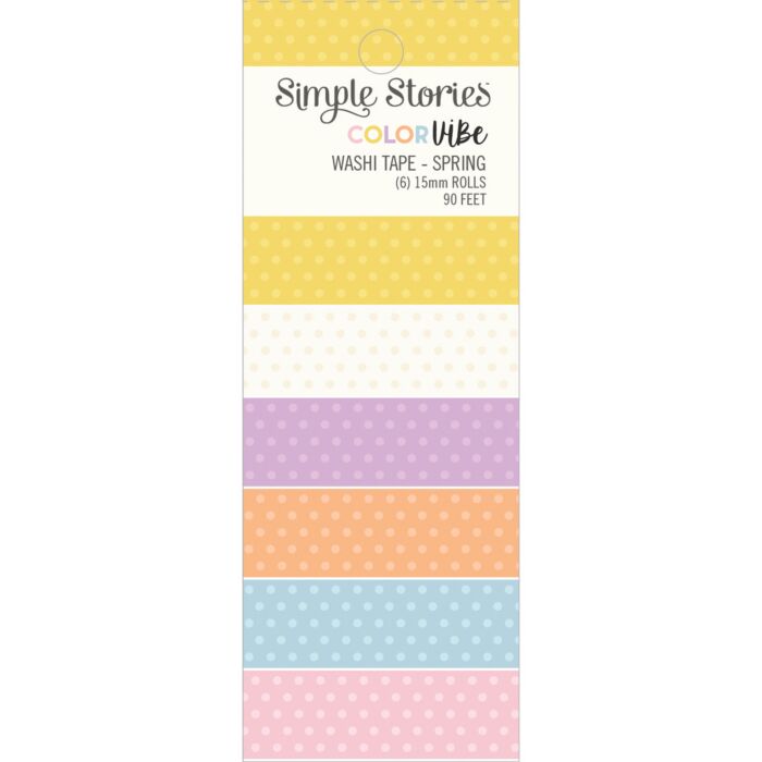 Simple Stories Color Vibe Washi Tape
