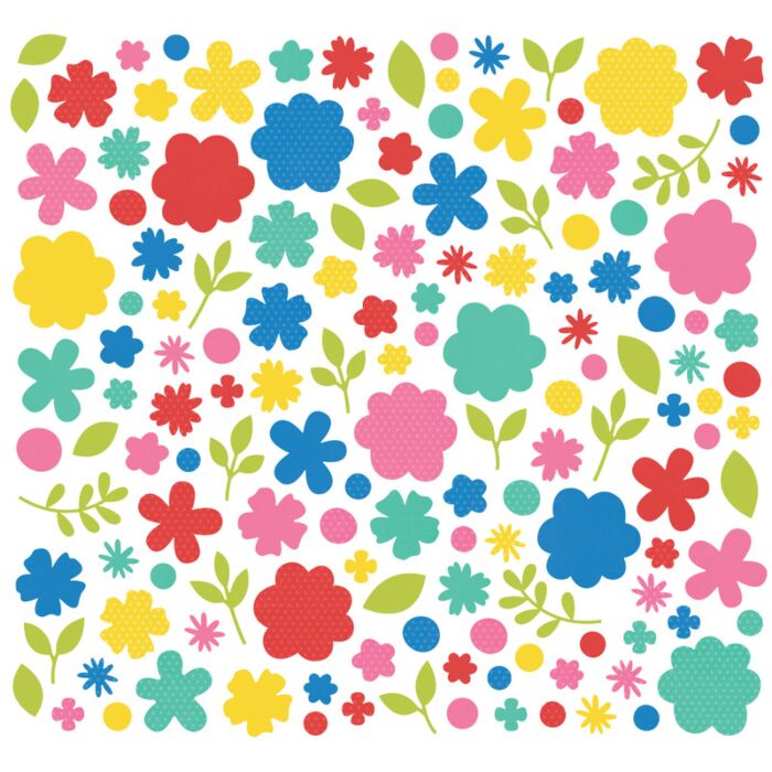 Simple Stories Color Vibe Flower Bits