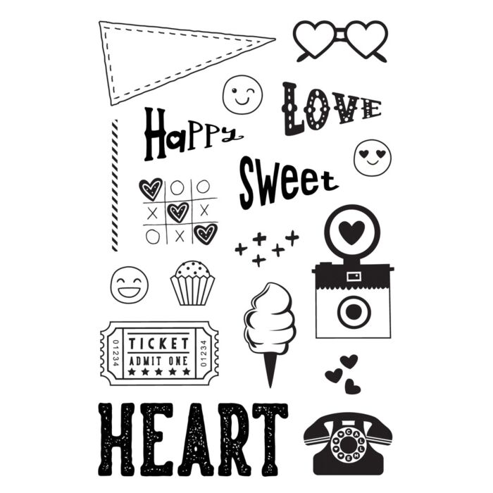 Simple Stories Clear Stamp
