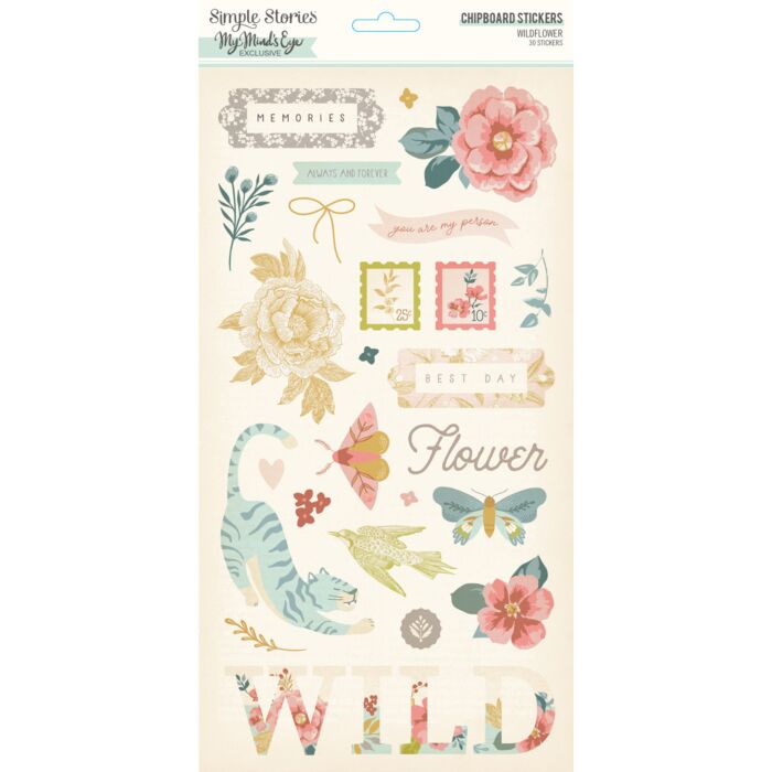 Simple Stories 6X12 Chipboard