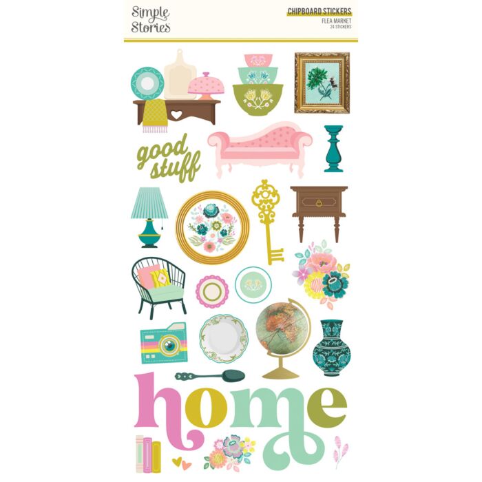 Simple Stories 6X12 Chipboard