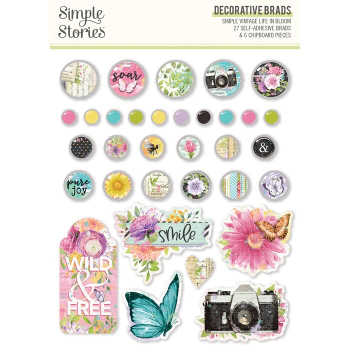 Simple Stories Decorative Brads