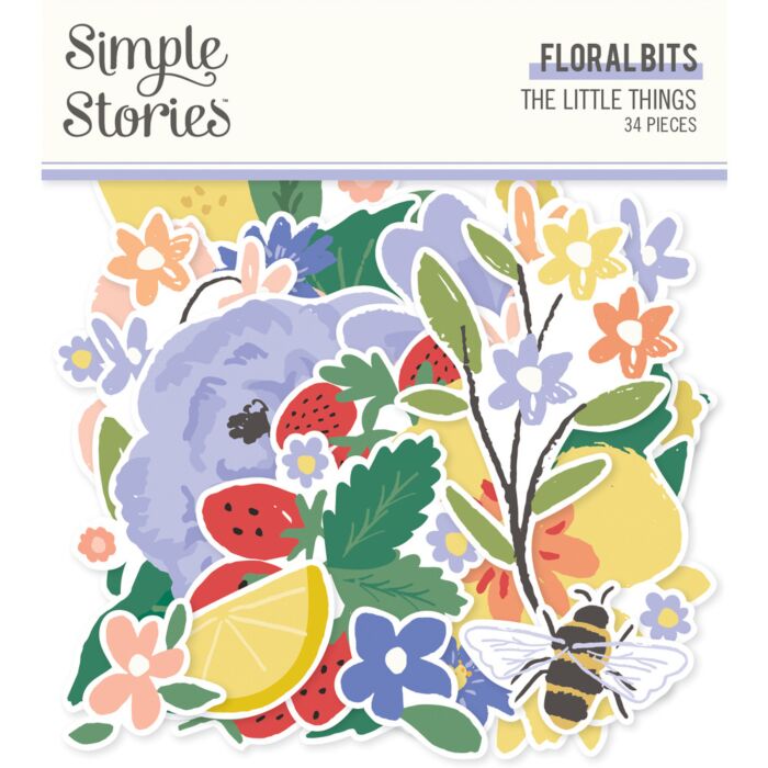 Simple Stories Floral Bits & Pieces