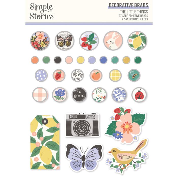 Simple Stories Decorative Brads