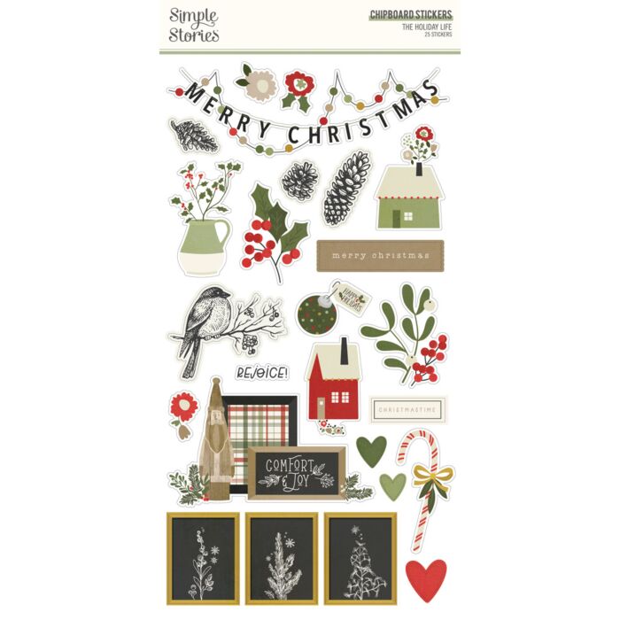 Simple Stories 6X12 Chipboard