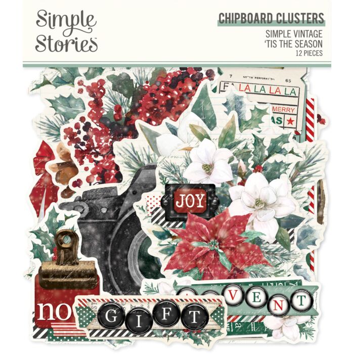 Simple Stories Chipboard Clusters