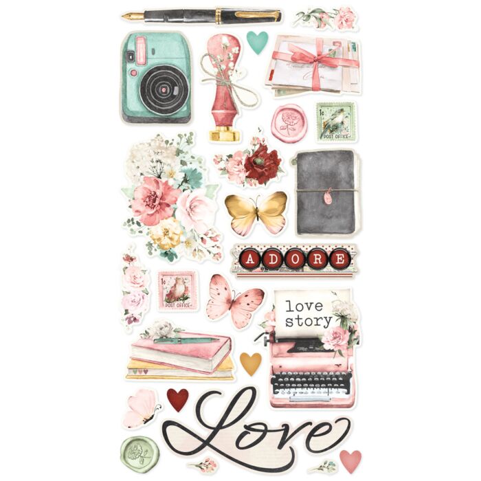 Simple Stories 6X12 Chipboard