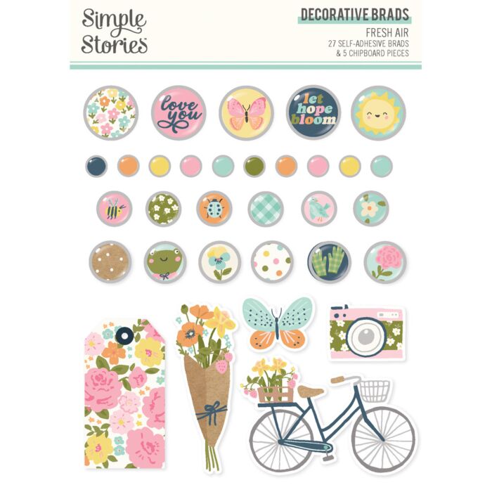 Simple Stories Decorative Brads