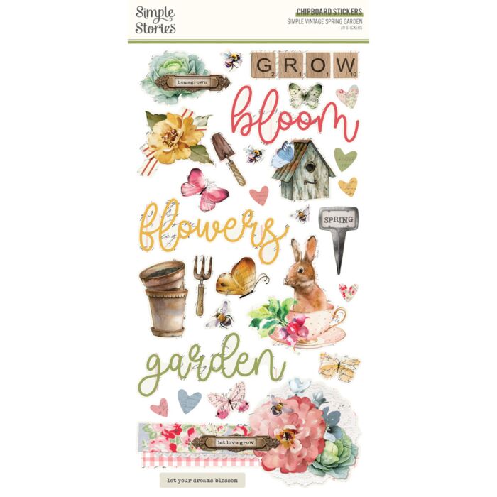 Simple Stories 6X12 Chipboard
