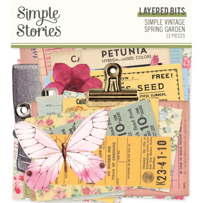 Simple Stories Layered Bits & Pieces