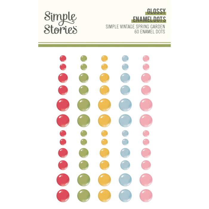 Simple Stories Glossy Enamel Dots
