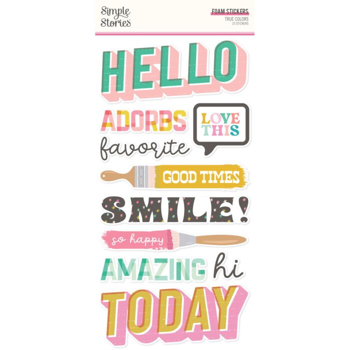 Simple Stories Foam Stickers