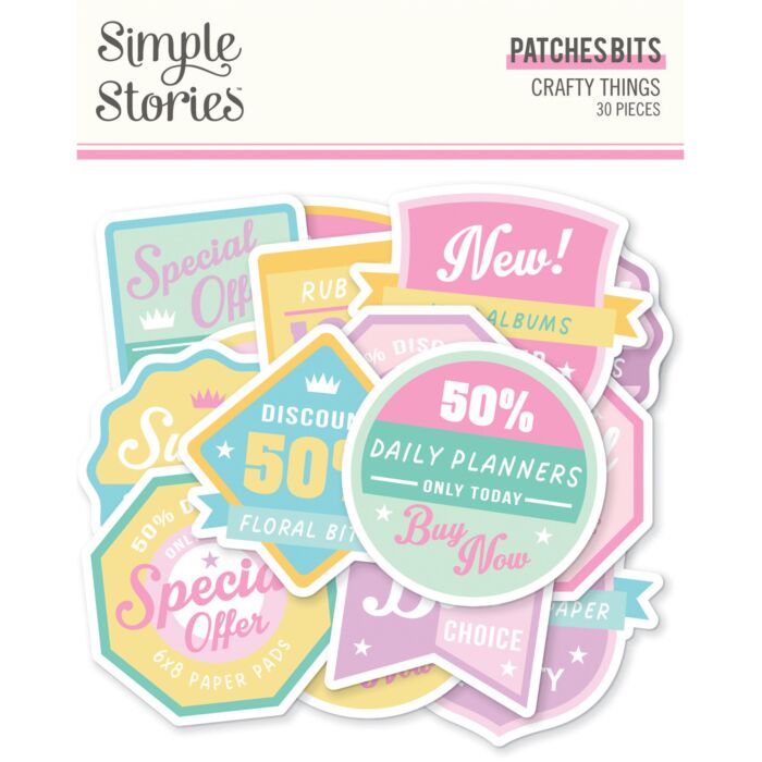 Simple Stories Patches Bits & Pieces