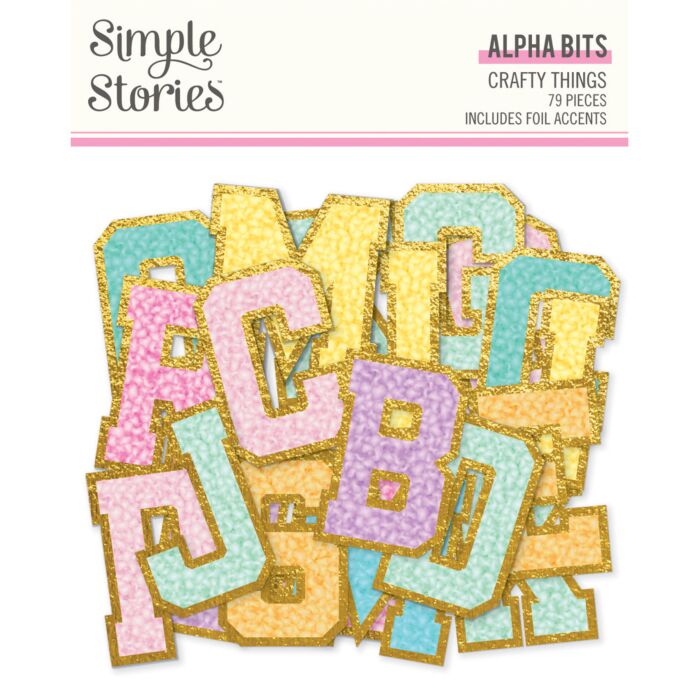 Simple Stories Alpha Bits & Pieces