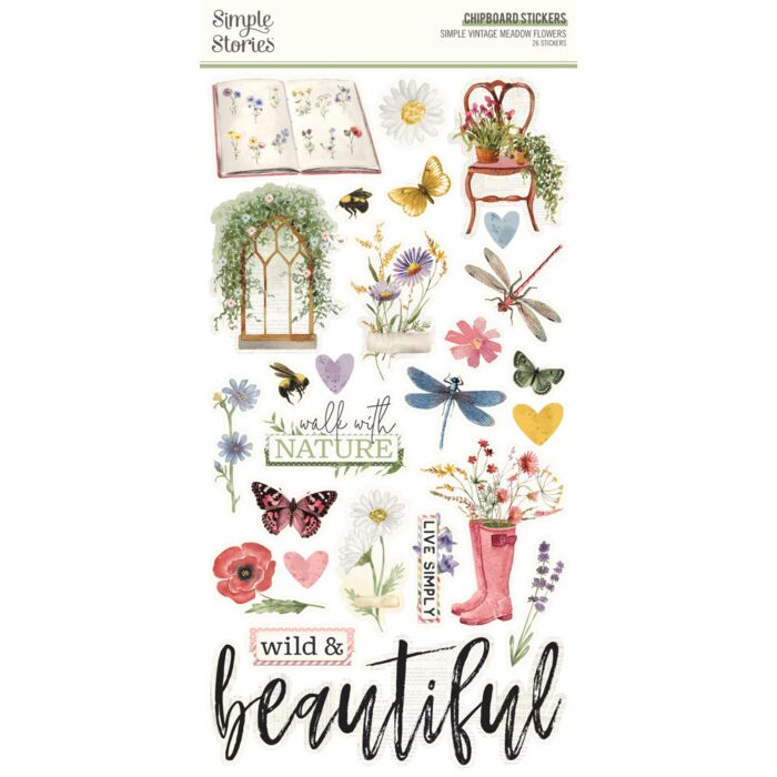 Simple Stories 6X12 Chipboard
