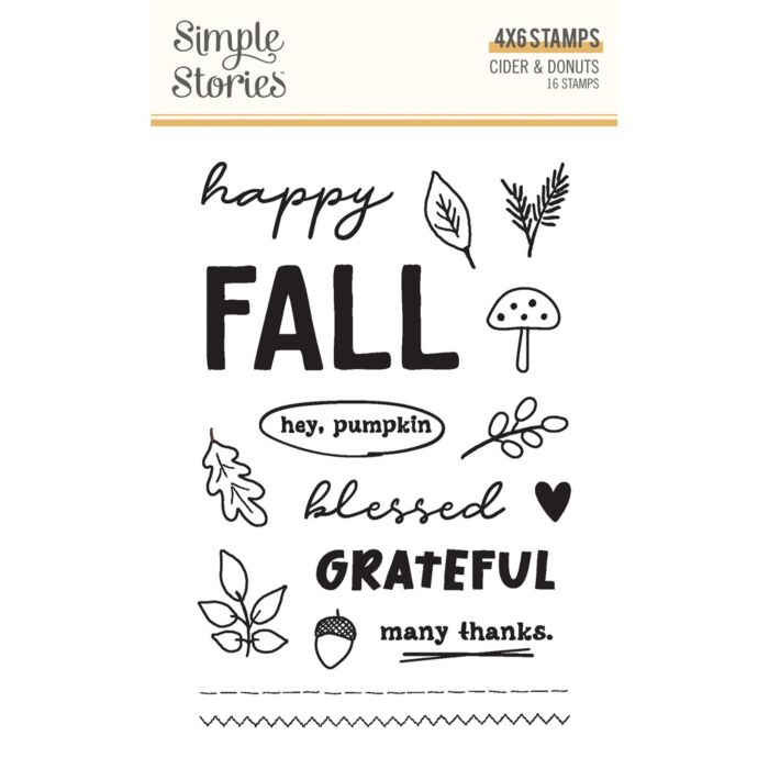 Simple Stories Clear Stamp