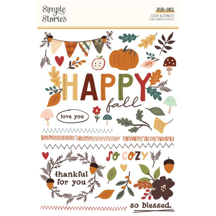 Simple Stories Rub Ons