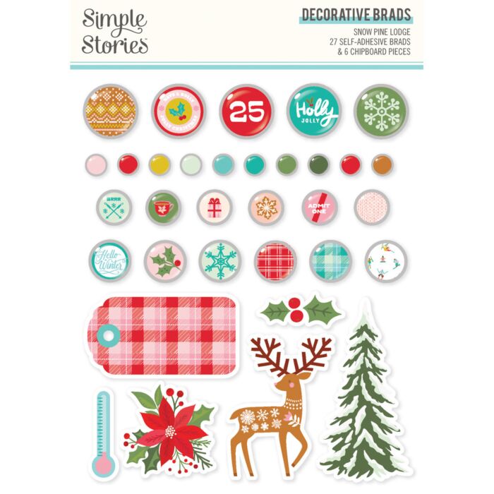 Simple Stories Decorative Brads