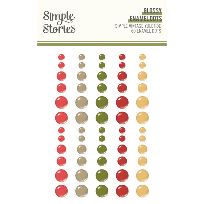 Simple Stories Glossy Enamel Dots